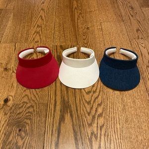 Red White and Blue visors